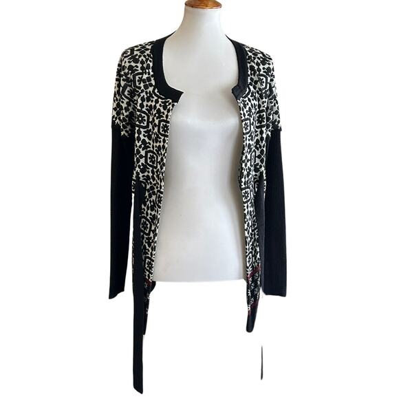 Vivienne Westwood Red Label Knit Sweater – Y2K Black & White Pattern, Size M - Picture 5 of 7